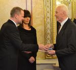 Medaili MŠMT I. stupně obdržel Dr. Jaroslav  Nosál, který převzal i ocenění pro nepřítomného Mgr. Stanislava  Chrpu